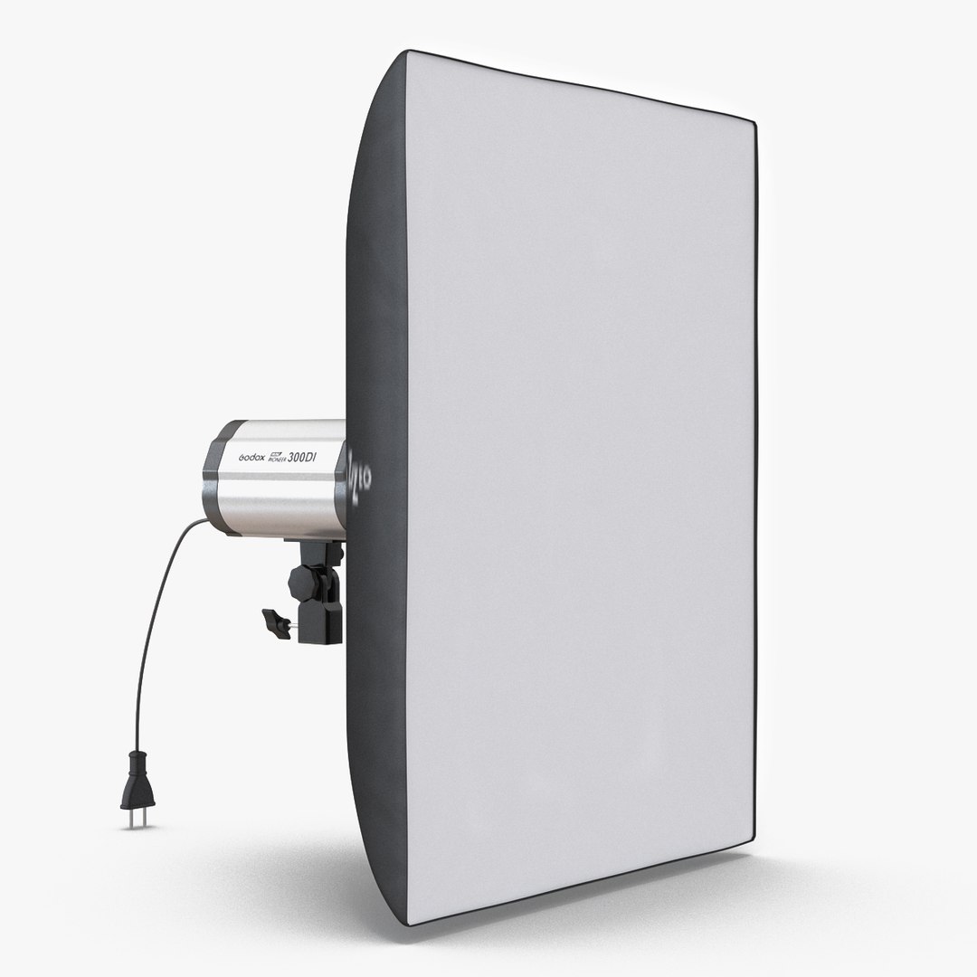 Studio Lighting Softbox 3D Model 3D model preview