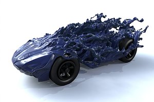 Liquid Pinewood Derby Car