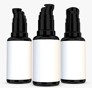 cosmetic bottle 3D model