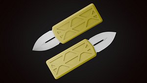 3D model Knife 3 D