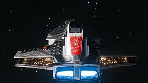3D Star Wars Destroyer