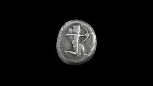 persian coin 3D model