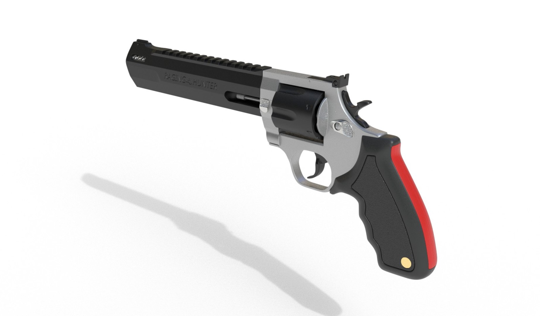 3D Model Taurus Raging Hunter - TurboSquid 1255052