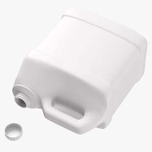 Plastic F Style Bottle 2 Gallon With Ribbed Plastic Buttress Cap 02