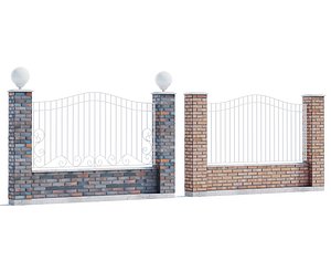 3D model fence
