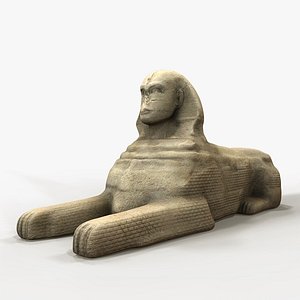 great sphinx 3d model
