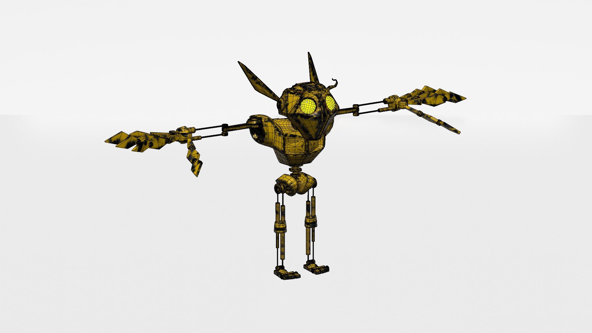 Friendly Robot 3D model https://p.turbosquid.com/ts-thumb/IL/wNjdrD/oG/wire19/jpg/1694577107/1920x1080/fit_q87/365e0a4d6f185baf65d494b761fb1818cd7814d0/wire19.jpg