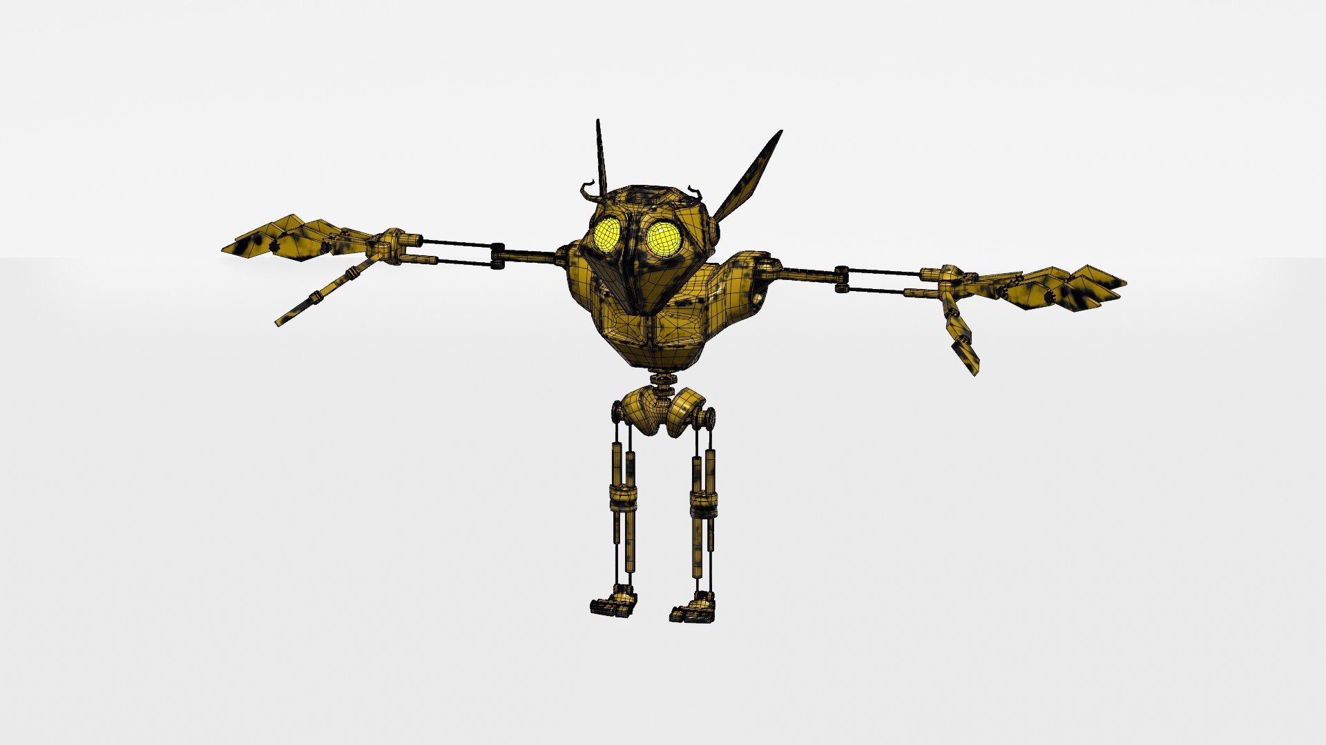 Friendly Robot 3D model https://p.turbosquid.com/ts-thumb/IL/wNjdrD/qj/wire2/jpg/1694577099/1920x1080/fit_q87/ffb0d05f376ee48474b8064b38a211647f871596/wire2.jpg