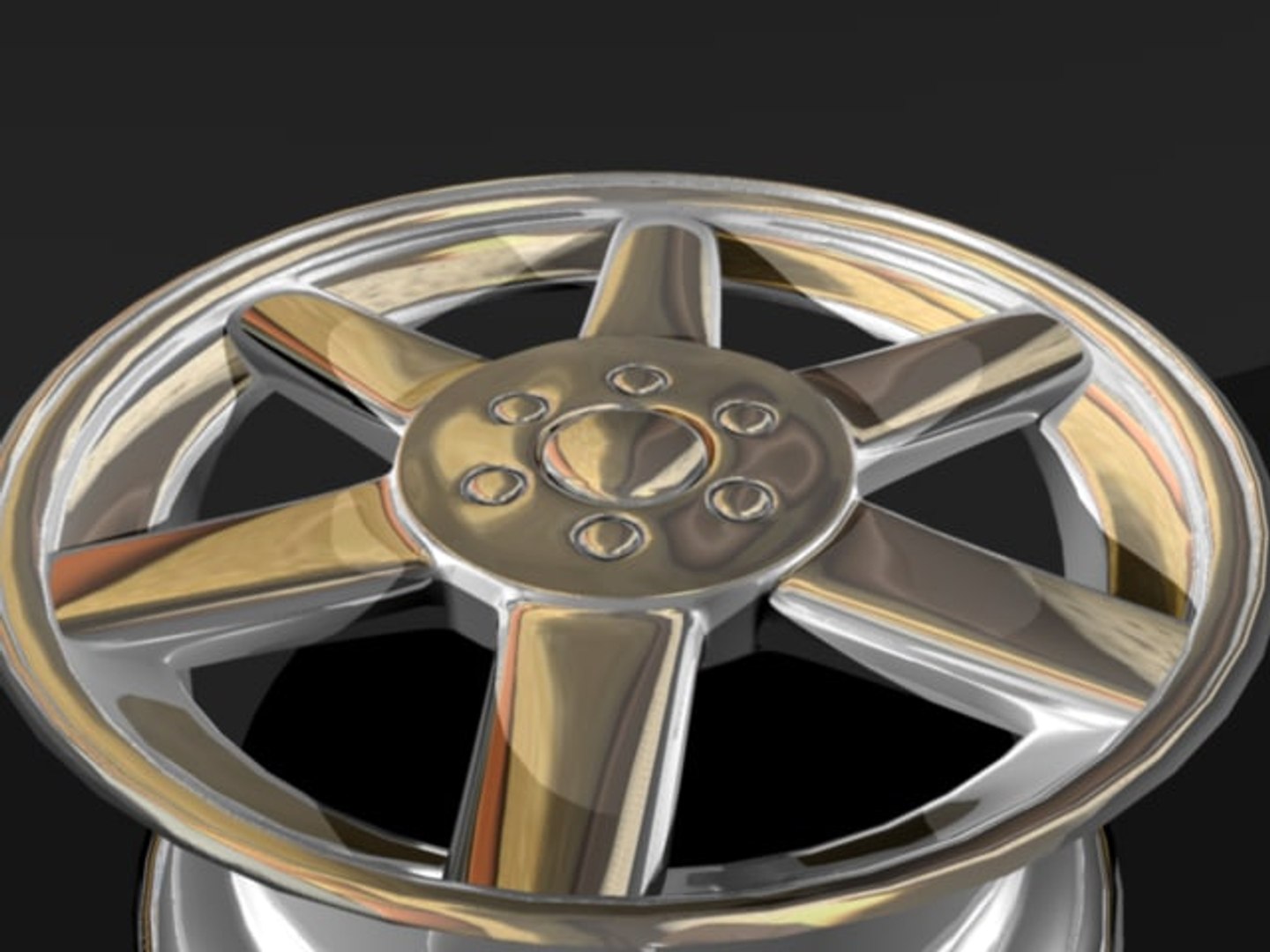 Car Rim 3d Model
