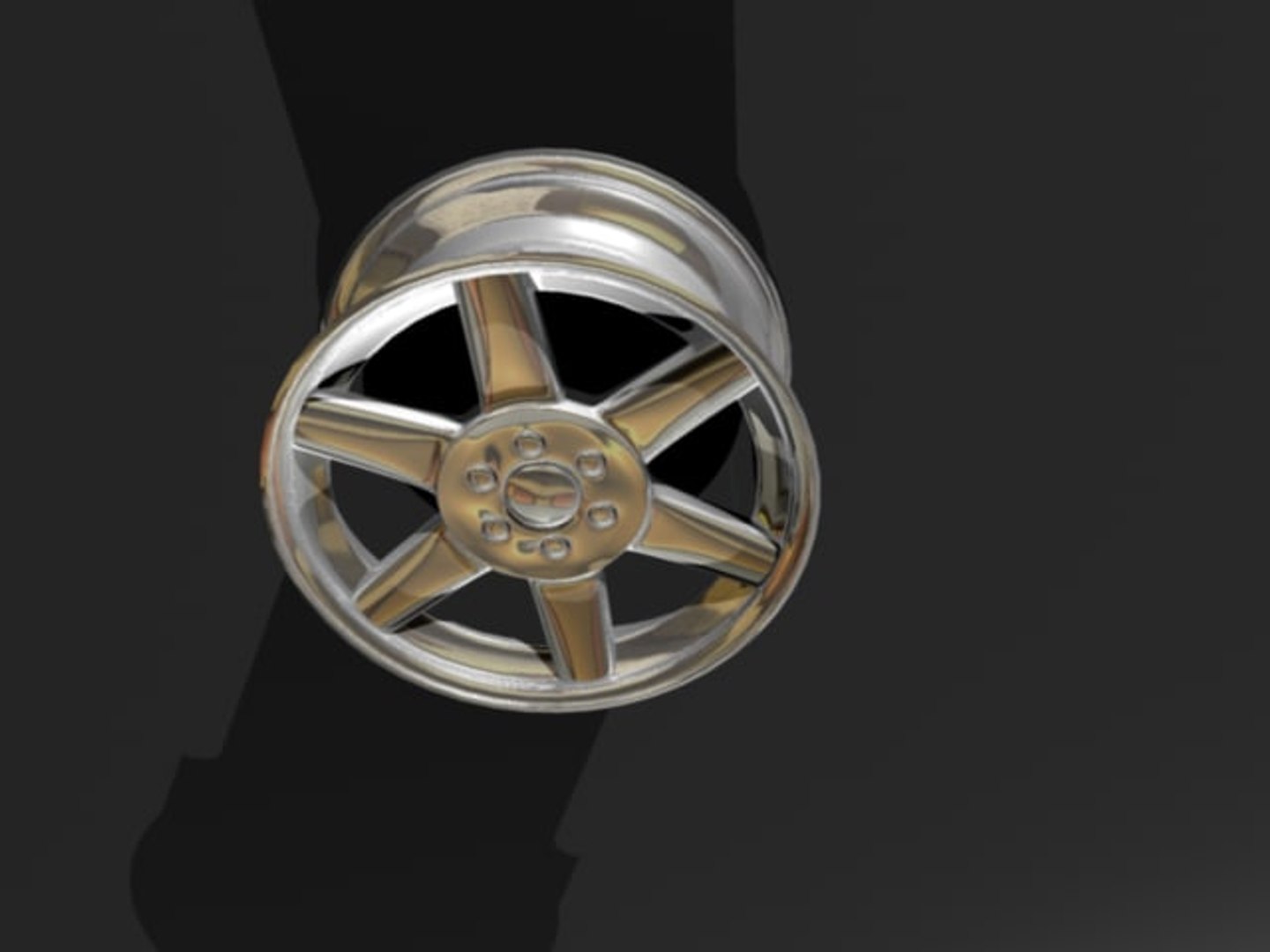 Car Rim 3d Model