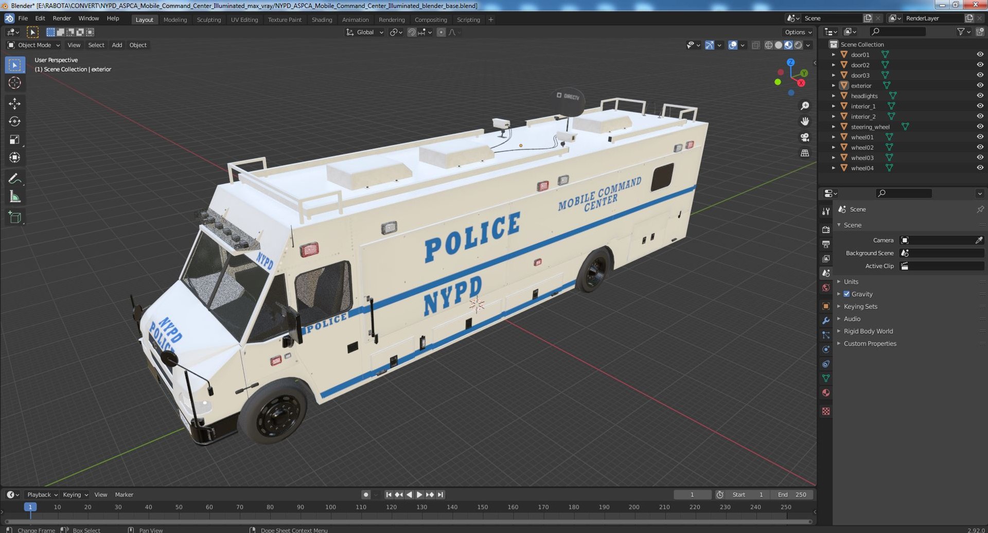 3D NYPD ASPCA Mobile Command Center Illuminated model https://p.turbosquid.com/ts-thumb/IL/x7pVeE/vz/nypdaspcamobilecommandcenterilluminatedvray3dmodel044/jpg/1706674684/1920x1080/fit_q87/92386a1bcddb9ddf2b8968294f4992e738ce7999/nypdaspcamobilecommandcenterilluminatedvray3dmodel044.jpg