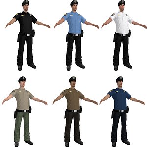 Police officer LOD3 Pack