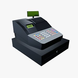 Cash Register 3D model