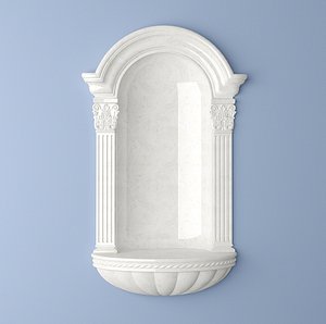 3ds max wall niche classic