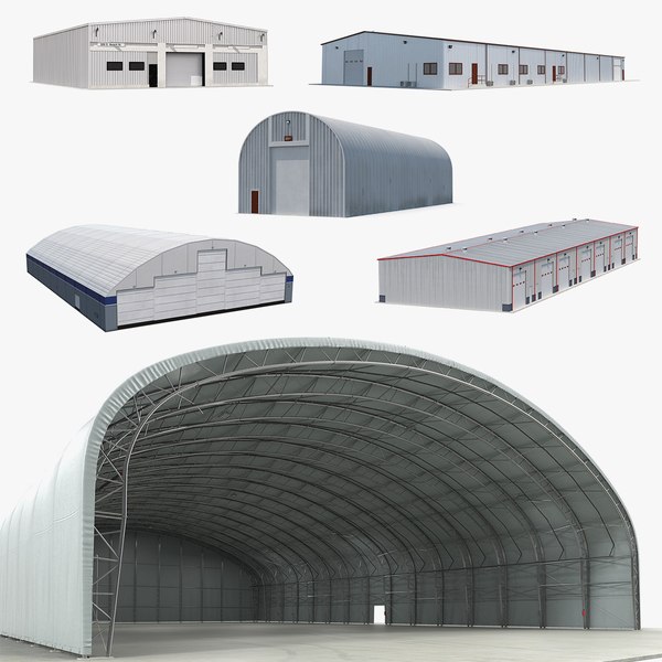 warehouse hangars 2 model