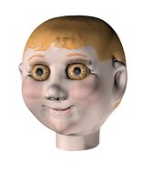 Baby Child Head 3 eye color