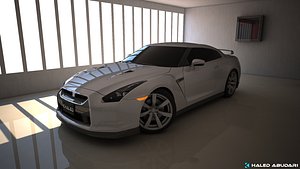 3d model nissan gtr dynamics