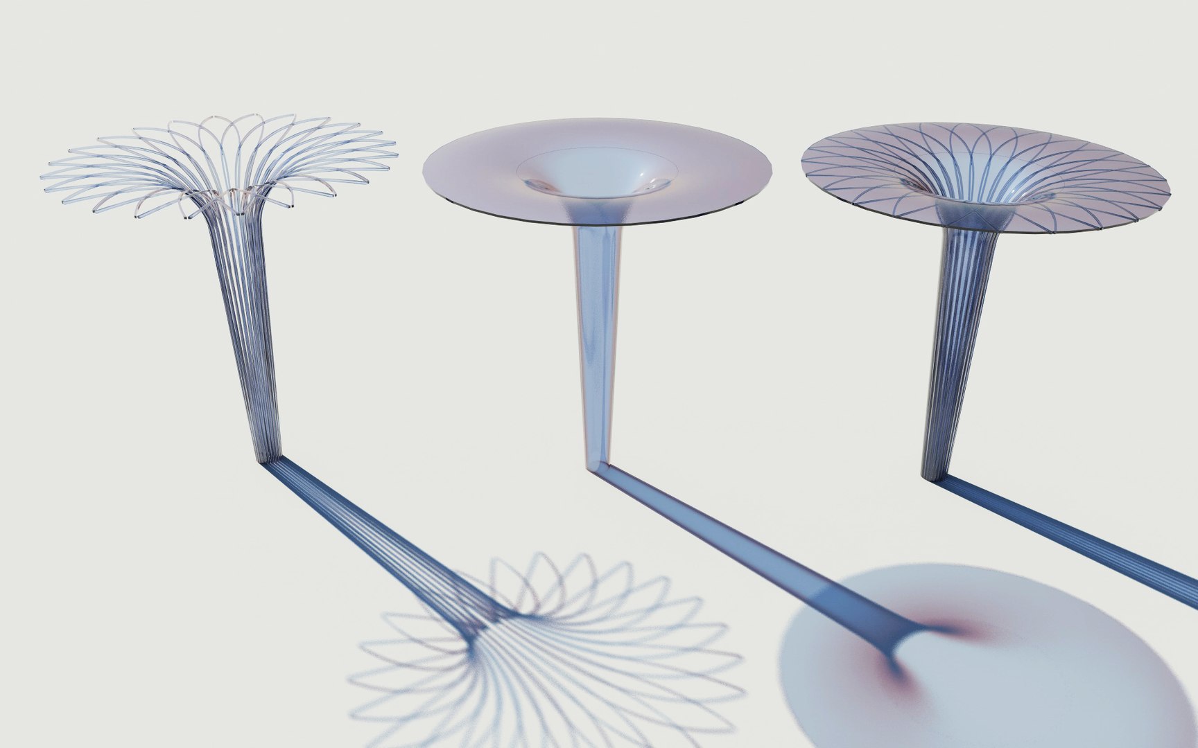 3d model structure glass