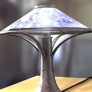 3d lwo lamp lightwave