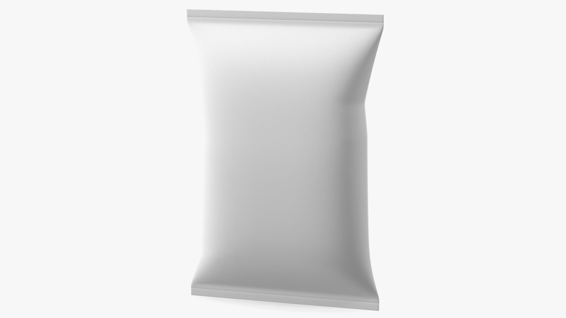 Pillow Shape Milk Packaging 3D model preview