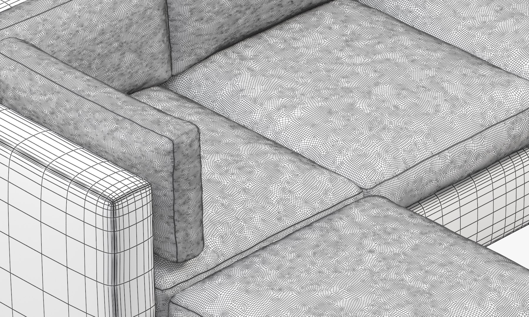 Joybird Daya Modular Sectional Sofa 3D Model TurboSquid 2067873