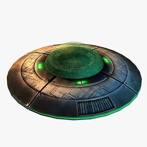 free 3ds model flying saucer