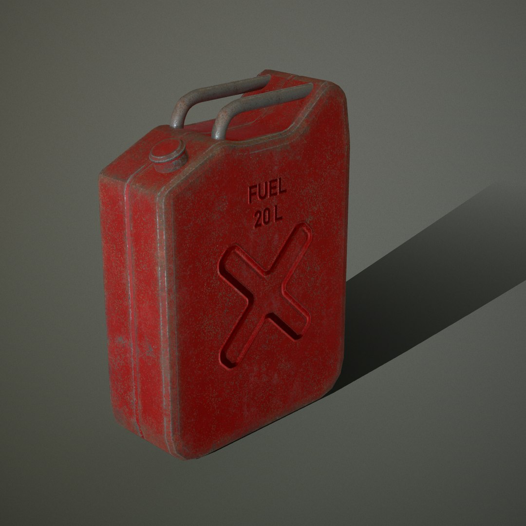 Jerrycan Jerry 3D Model - TurboSquid 1572967