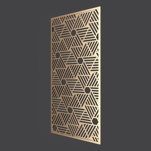 3D decorative panel model - TurboSquid 1625252