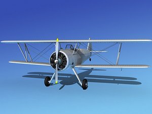 pt-17 stearman 3d 3ds