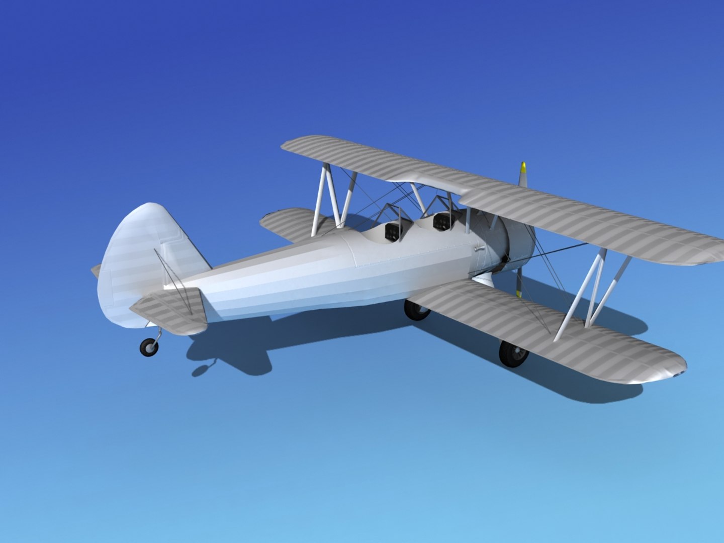 Pt-17 Stearman 3d 3ds