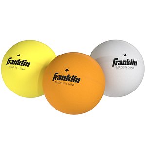 Table tennis balls 3D model