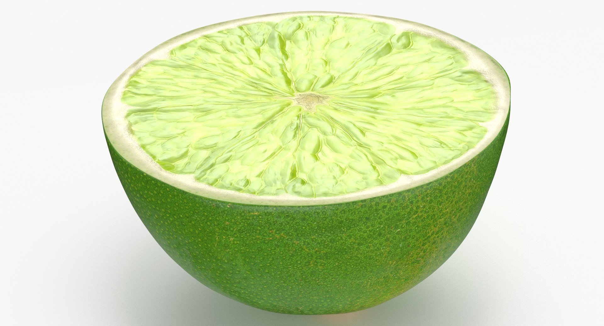 Prop 26 Lime Half 3D TurboSquid 2146935