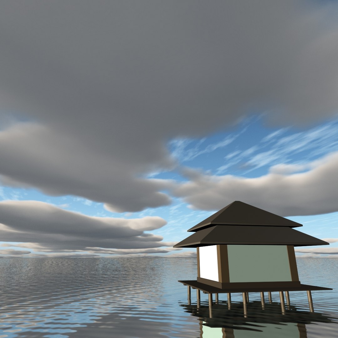 Sky Clouds 3d Model