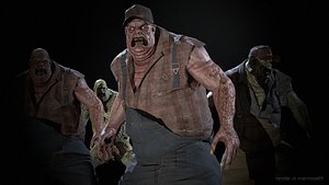 UrbanZombie2 3D model