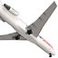 Boeing 727-200F Kelowna Rigged 3D Model