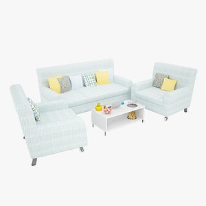 3ds max living room furniture 01