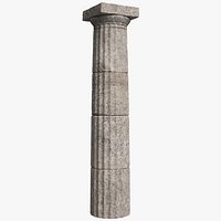 Temple Doric Column