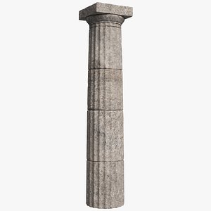 Temple Doric Column