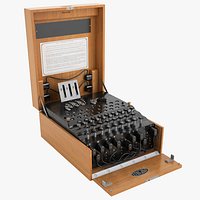 Enigma Cipher Machine 01