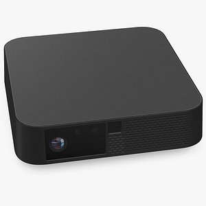 Portable LED Projector Black Off State