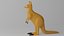 Canguro carino cartone animato 1