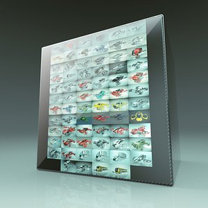 T 70 in 1 Cheap Cool Copter Car Collection 3D model