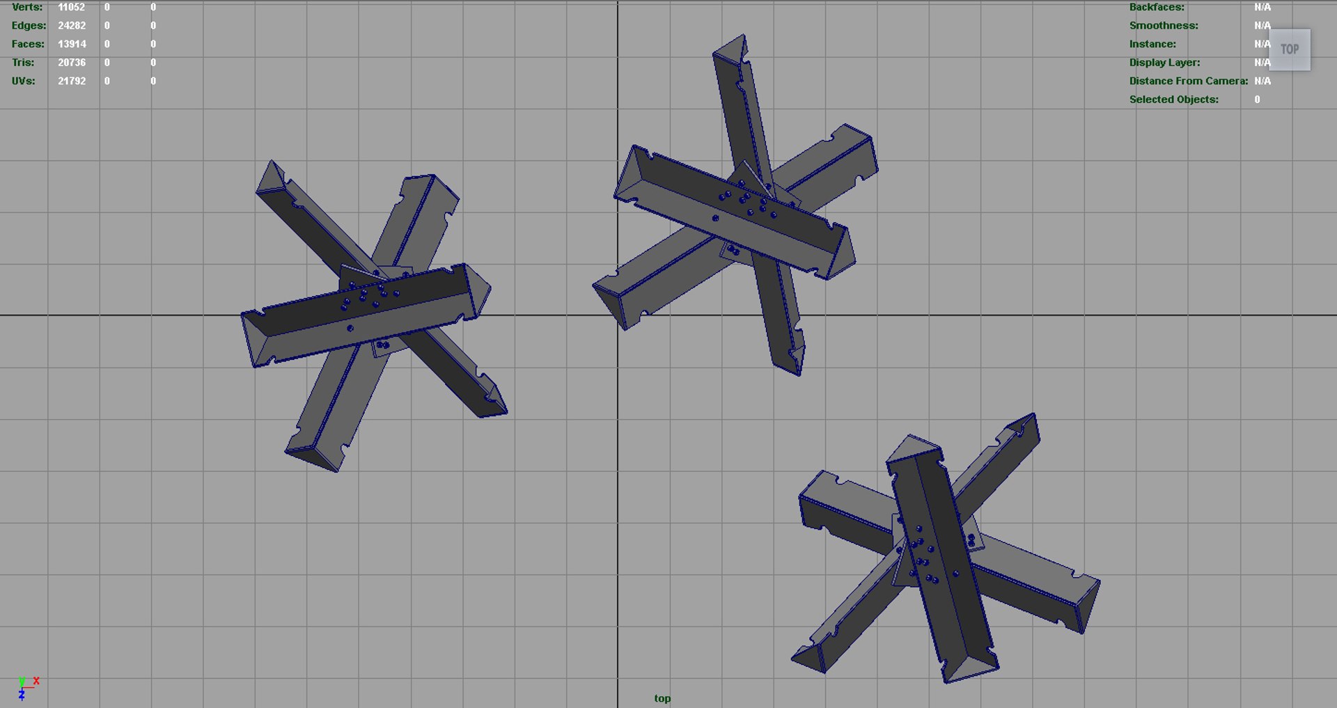 Hedgehog Anti-tank Obstacle 3D Model - TurboSquid 1313769