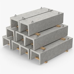 Concrete Trench On Wood Planks