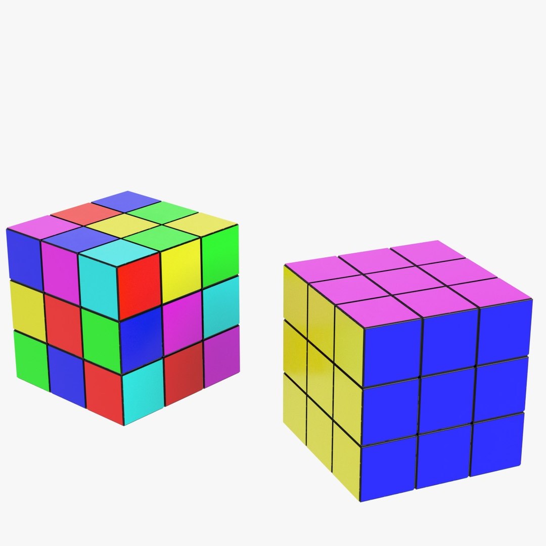 3D Rubik Cubes - TurboSquid 2112050