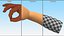 Asian Child Hand OK Pose