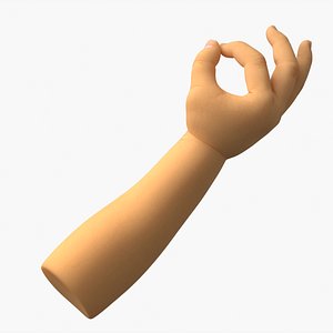 Asian Child Hand OK Pose