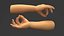 Asian Child Hand OK Pose