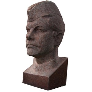 Russian soldier bust