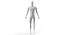 Rigged Human Hybrid neutralny model